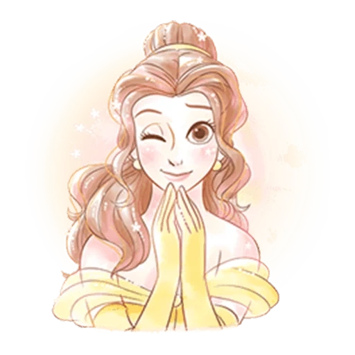 belle disney, princesa belle, dibujo de princesa de disney, princesas disney sryzovka, dibujos de la princesa de disney srisovka