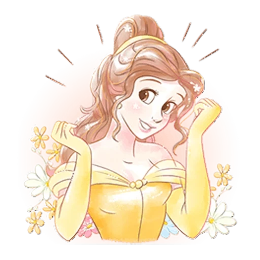 belle disney, princesse belle, princesses disney, princesses disney sryzovka, dessins de princesses disney