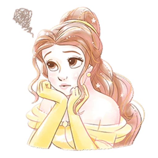 belle, the girl, belle's emotion, the beauty belle, prinzessin belle