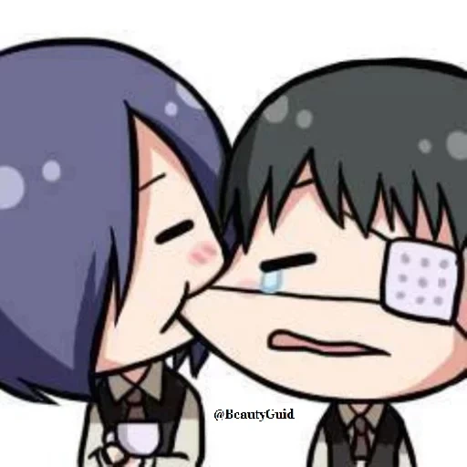 chibi kaneki, mitsuki sumier, kaneki current chibi, tóquio gul chibi, tóquio gul chibi tuka