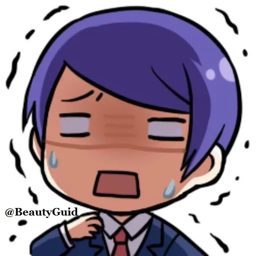 tsukiyama chibi, shuu tsukiyama, tsukiyama baum chibi, chibi anime figurenmalerei, ausdruck pervertiert tokyo gu le