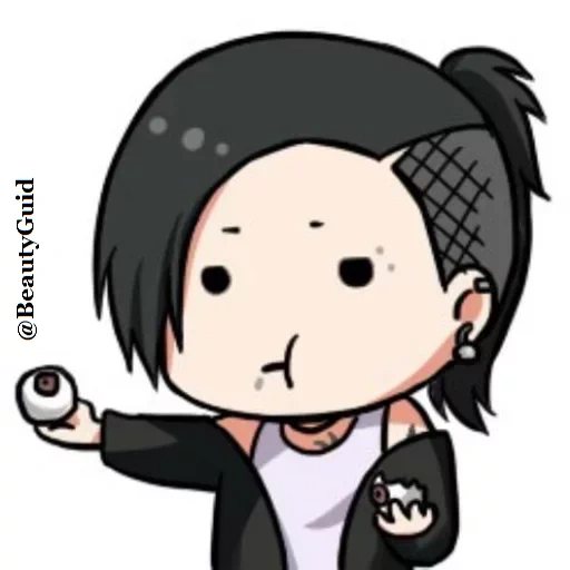 gambar, uta chibik, tokyo ghoul, tokyo ghoul uta, tokyo ghoul uta chibi