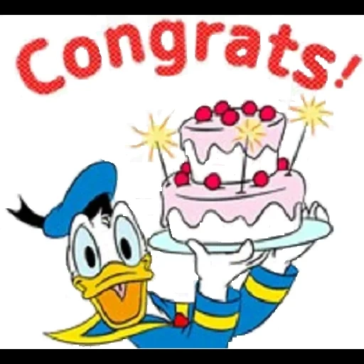 pato donald, pato donald 2020, el cumpleaños de donald duck, donald duck donald fiesta de cumpleaños
