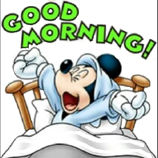 mickey mouse, mickey mouse dorme, bom dia mickey mouse, bom dia mickey maus, mickey mouse good morning guten morgen