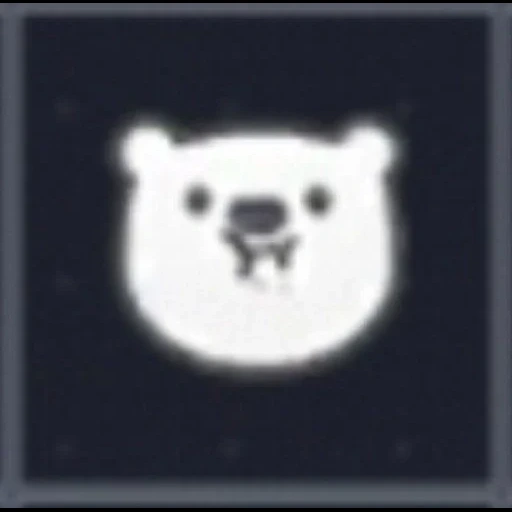 мальчик, значок медведя, иконка медведь, голова медведя, значок белый медведь