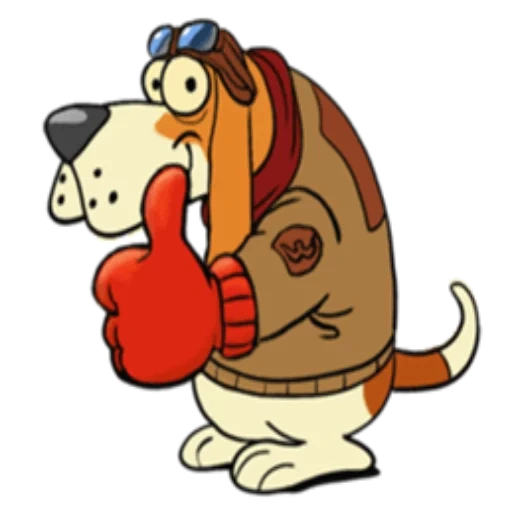 dog, haund dog, basset hound, cartoon dog, basset hound dog