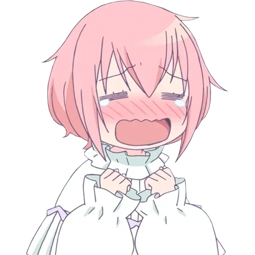 seni anime, anime kawai, karakter anime, astolfo ahegao, gambar lucu anime