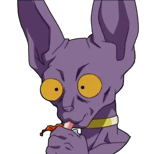 аниме, beerus, лорд бирус, драконий жемчуг, драконий жемчуг супер