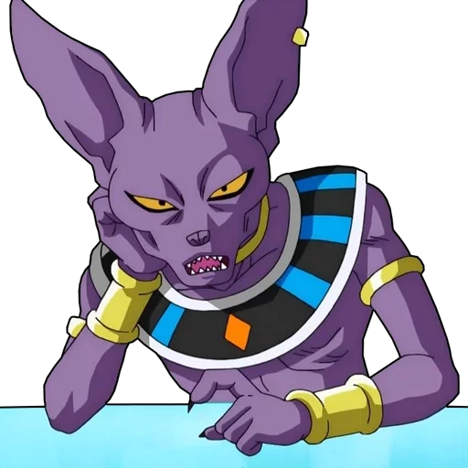 beerus, beerus кошка, драконий жемчуг, бирус драгонболл, драконий жемчуг супер