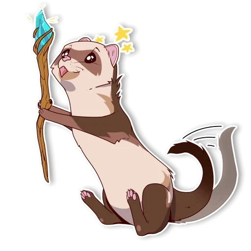 ferret, a sloth