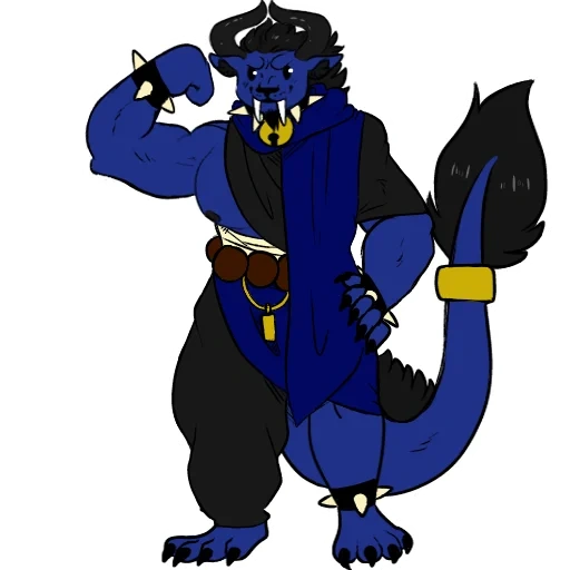 аниме, wolfoxangel.f, персонажи монстры, lizardman kroxigor, the peerless kobold