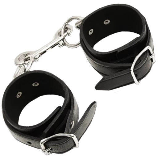 наручники, наручники черный, кожаные наручники
