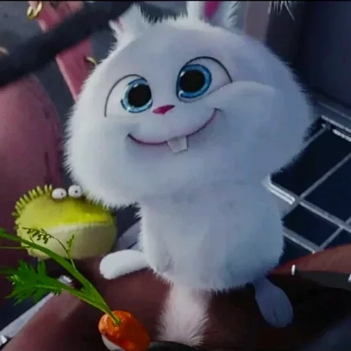 bola de neve de coelho, a vida secreta dos animais de estimação, última vida de animais de estimação snowball, little life of pets rabbit, last life of pets de ball de snow