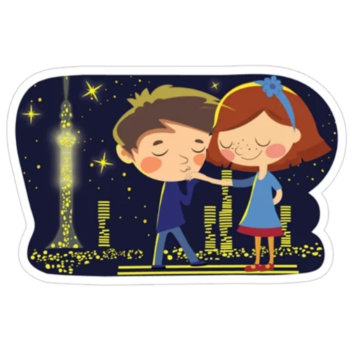 young, space, couple illustration, love is forever game, cartoon couples of friends