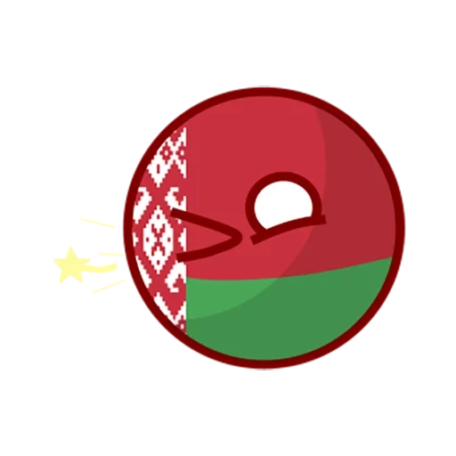bielorrússia, bielorrússia, cantribols português, countryballs bielorrússia