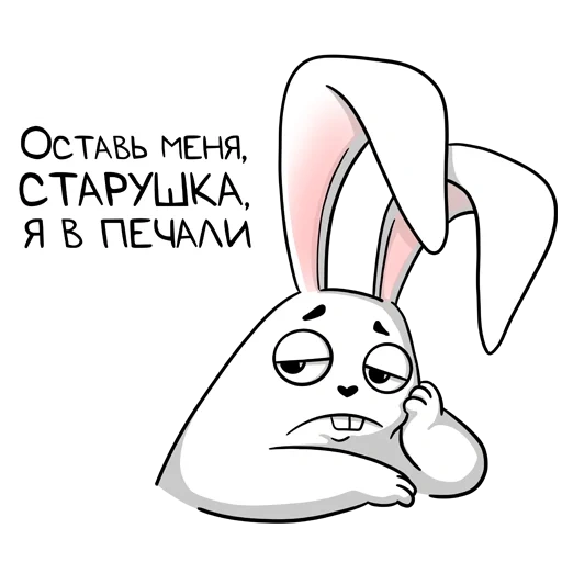 rabbit, little rabbit, the rabbit is crying, the rabbit is angry, the rabbit is sick