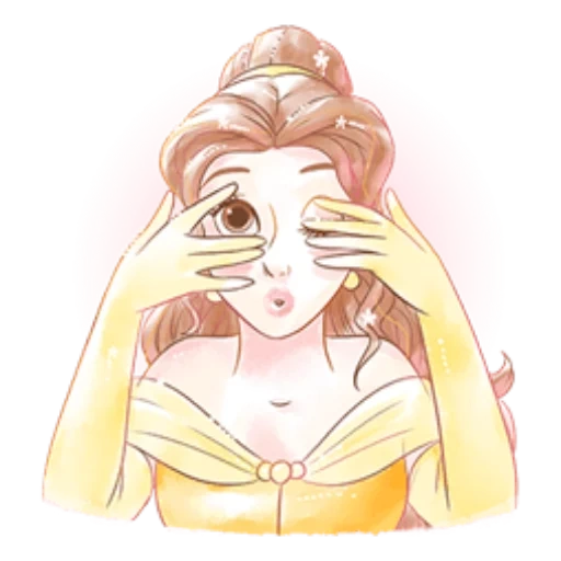 belle's emotions, princess belle, beauty and the beast, disney princess team, disney princess design