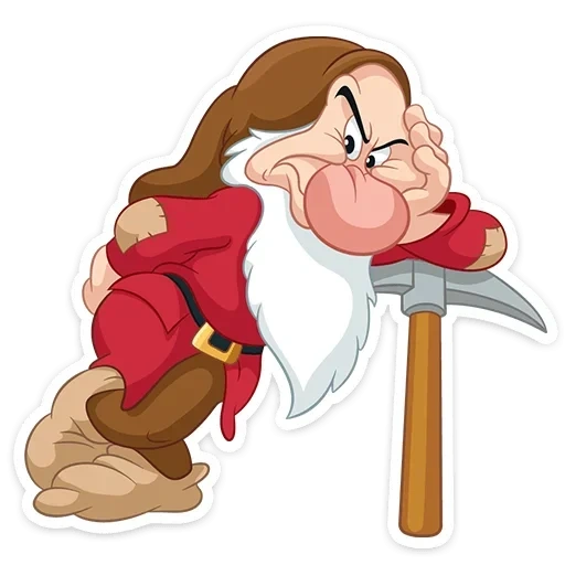 a dwarf, evil dwarf, a grumpy dwarf, dwarf grumpy snow white, snow white 7 dwarfs dwarfs are grumpy