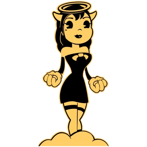 angel of alice, alice angel, alice angel bandy, bundhit character alice, bendy and the ink machine