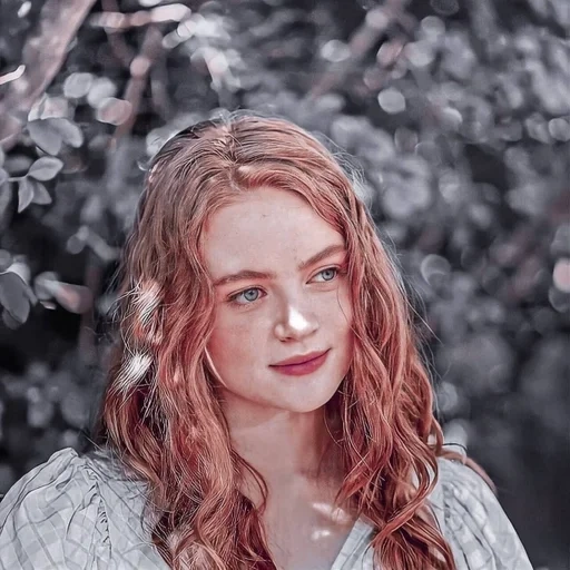 mujer joven, la chica es roja, hermosa chica, hermosas mujeres rojas, chica con cabello rojo