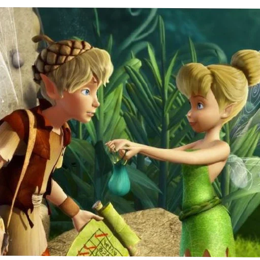 ding ding, film peri 1966, fairy ding dinh teman temannya, peri kehilangan harta karun, fairies lost treasure cartoon 2009