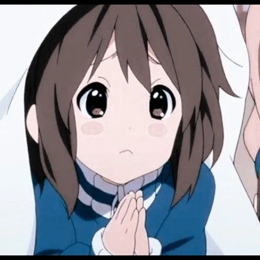 animation, kavai animation, anime girl, cartoon character, yui hirasawa circle avatar