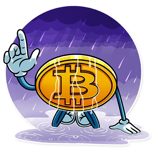 bitcoin, i bambini della luce del cielo, to the moon btc, bitcoin moneta cartone animato