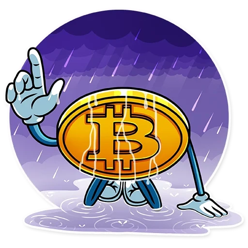 bitcoin, enfants de la lumière du ciel, to the moon btc, pièce de bande dessinée bitcoin