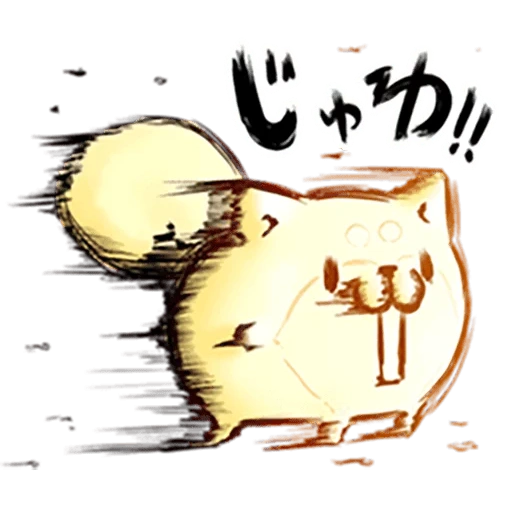 gatito, caricatura de gato, sumikko gurashi