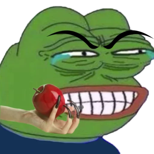 pepe, pepe's frog, frog pepe smiling face