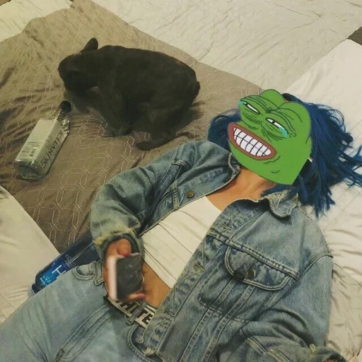 halsey, kobieta, the hulk mask, photo apartment, horsey dog