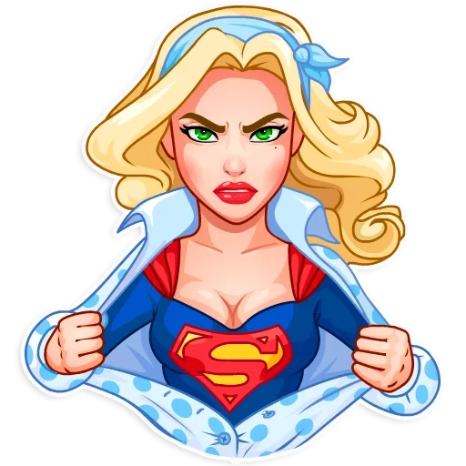 et betsy, superman, superhéros, superhéroïne féminine