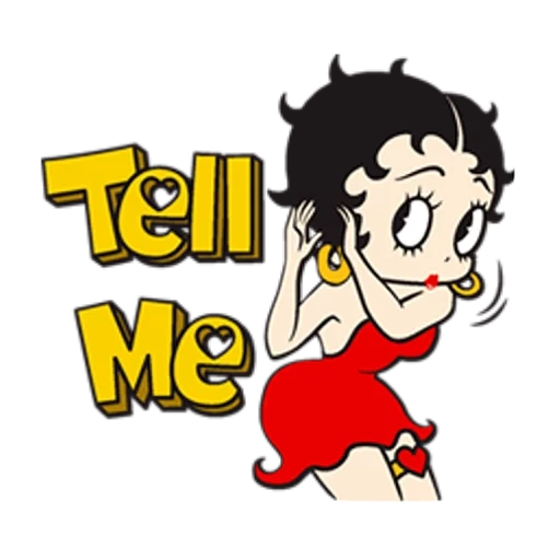 betty, betty boo, betty boop, logo betty boop