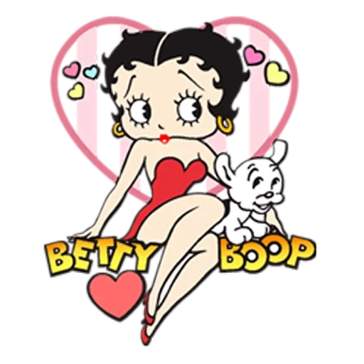 betty, betty boop, betty boop heart, betty boop original, betty's heart needle