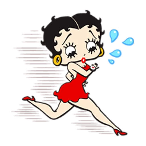 betty, betty bup, betty buope art, stiker betty bup