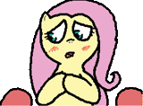 fluttershy, butterfly, émotions tremblantes, drapeau de tremblements d'equestria, banned from equestria 1.5 butterfly