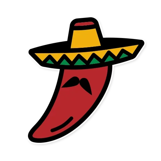 sombrero, sombrero mexicain, amigo mexico sombrero, vector de sombrero mexique, dessin de chapeau mexicain