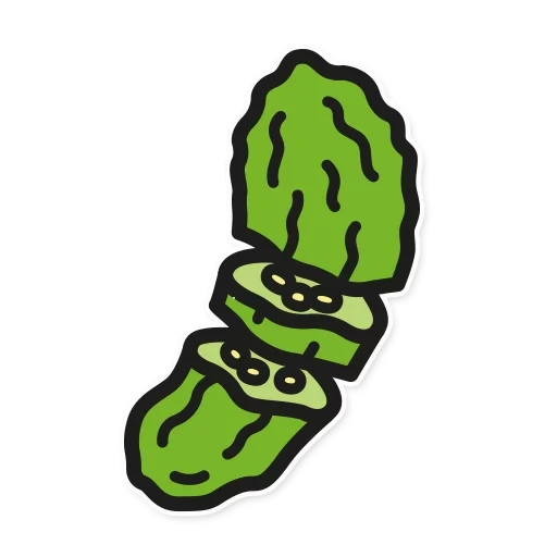 cucumber, cucumber clipart, think slime think, plant axie infinity, rick morty cucumber rick