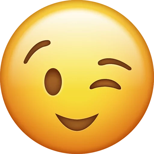 эмоджи, face emoji, эмодзи смайлик, emoji профессионал, эмодзи подмигивание