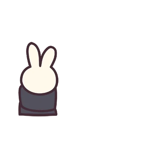 emoji, coelho, símbolo de coelho, ícone de coelho, desenho de coelho