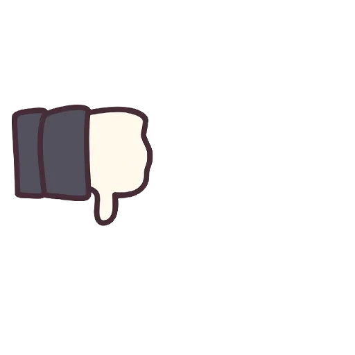 dislike, fingers down, icon pin, icon design, symbol