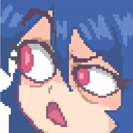 pixel d'art, skye hcnone, anime pixel, eh pixylainchka, anime pixel marticain