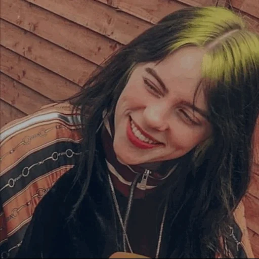 билли айлиш, billie eilish, билли айлиш улыбается, билли айлиш 2019 улыбается, билли айлиш зелеными волосами