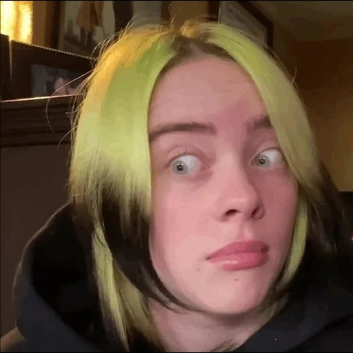 билли айлиш, billie eilish, билли айлиш без макияжа, billie eilish green hair, билли айлиш светлыми волосами