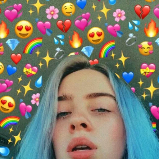 билли айлиш, billie eilish, чимин билли айлиш, билли айлиш джастин бибер, билли айлиш синими волосами