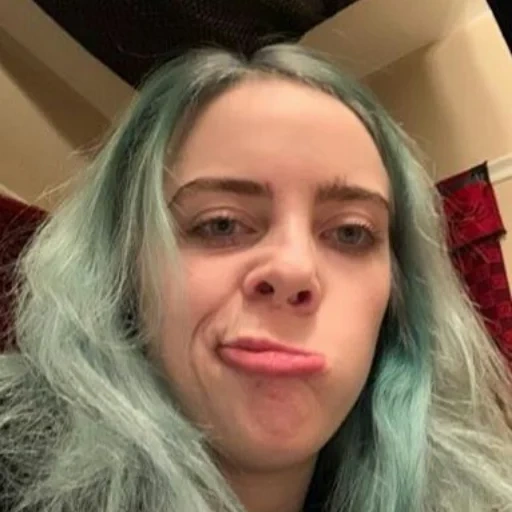 billy eilish, billy eilish, billie eilish, billie ellish, billy eilish is making faces