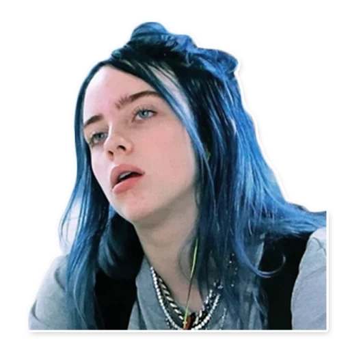 билли айлиш, билли эйлиш, billie eilish, билли айлиш голубой, билли айлиш синими волосами