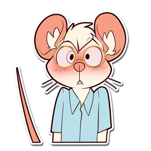 gracioso, ratón de dibujos animados, patrón de ratón, dibuja dos pequeños ratones, chi yuan tian village girl