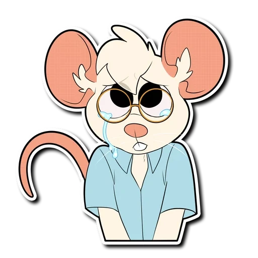 animation, people, character, little mouse, mouse trumpet