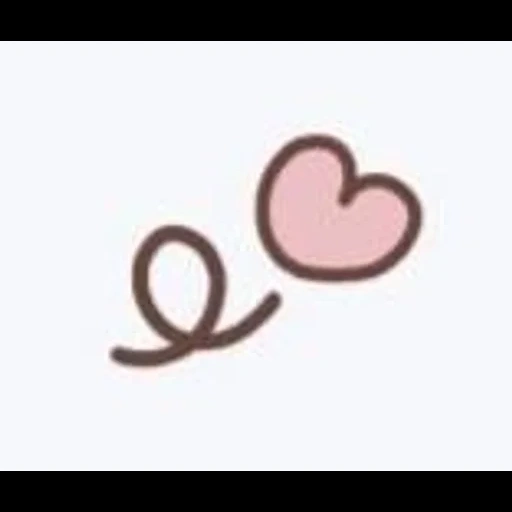 amour, logo, capture d'écran, symbole du cœur, dessin de kawai